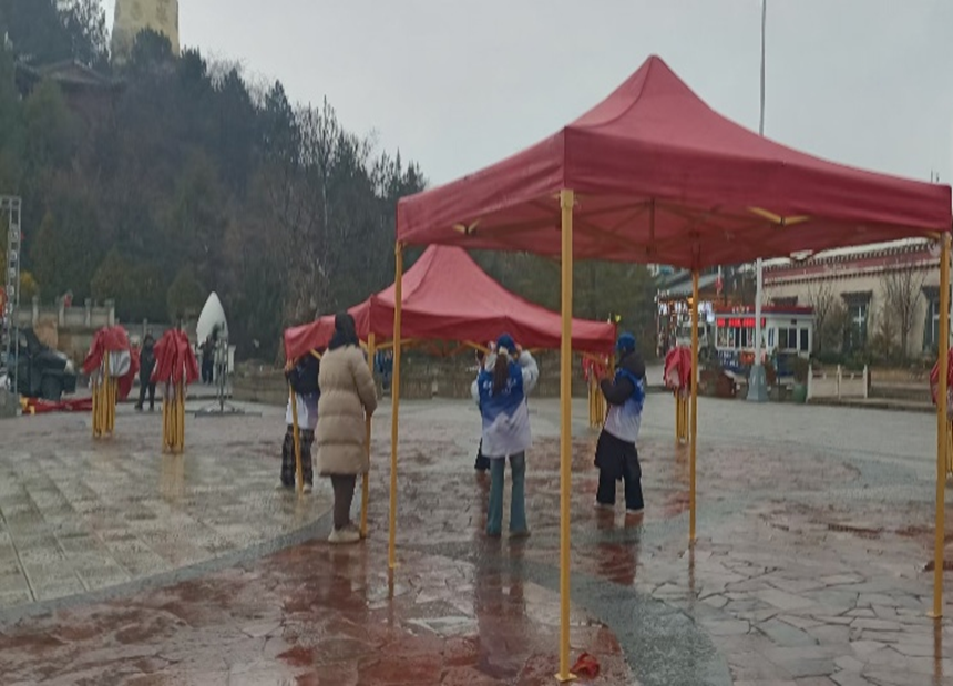 近期新闻｜投身志愿行动 诠释“雷锋精神”——学院校组织大学生志愿者参加2025年全国城市联合招聘高校毕业生春季转场志愿者活动(图2)