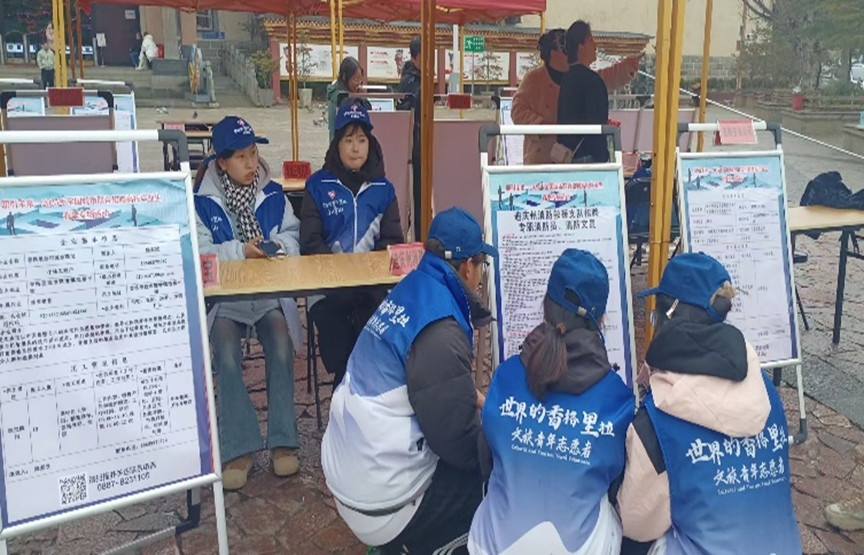 近期新闻｜投身志愿行动 诠释“雷锋精神”——学院校组织大学生志愿者参加2025年全国城市联合招聘高校毕业生春季转场志愿者活动(图3)