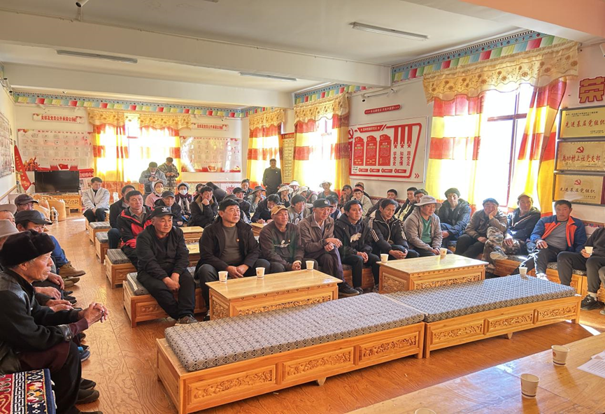 香职新闻｜党建铸魂筑堡垒 乡村振兴正当时——学校赴乡村振兴联系点德钦县燕门乡禹功村开展“七项行动”助力乡村振兴(图2)