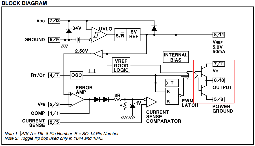 图腾柱和互补推挽有什么区别? 为什么PWM驱动芯片用图腾柱?的图9