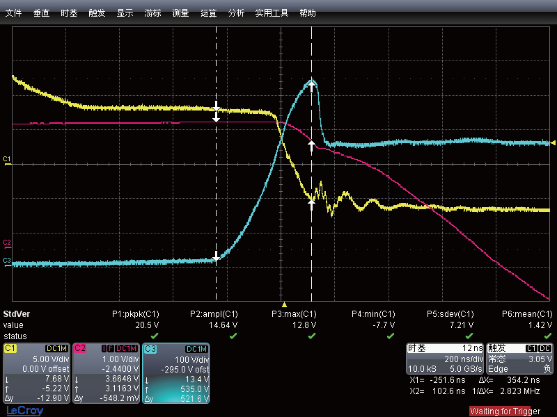 基于单脉冲试验的IGBT模型的电压应力测试分析的图8