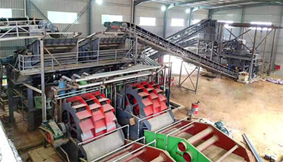 墙裂推荐（小型洗砂机洗沙全过程）洗砂机器推荐，(图1)