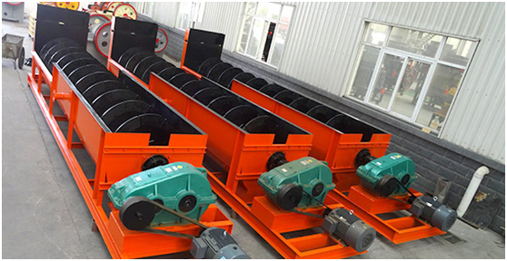 干货满满（螺旋洗砂机器）轮式洗砂机和螺旋洗砂机区别和效果，(图4)