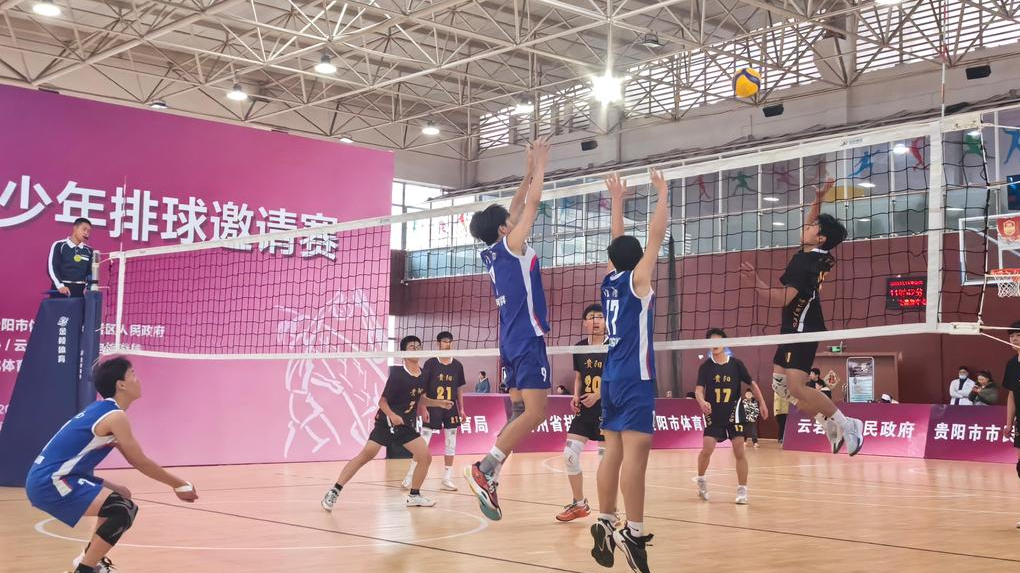3-潼南梓潼中学男子排球队参加全国青少年排球邀请赛