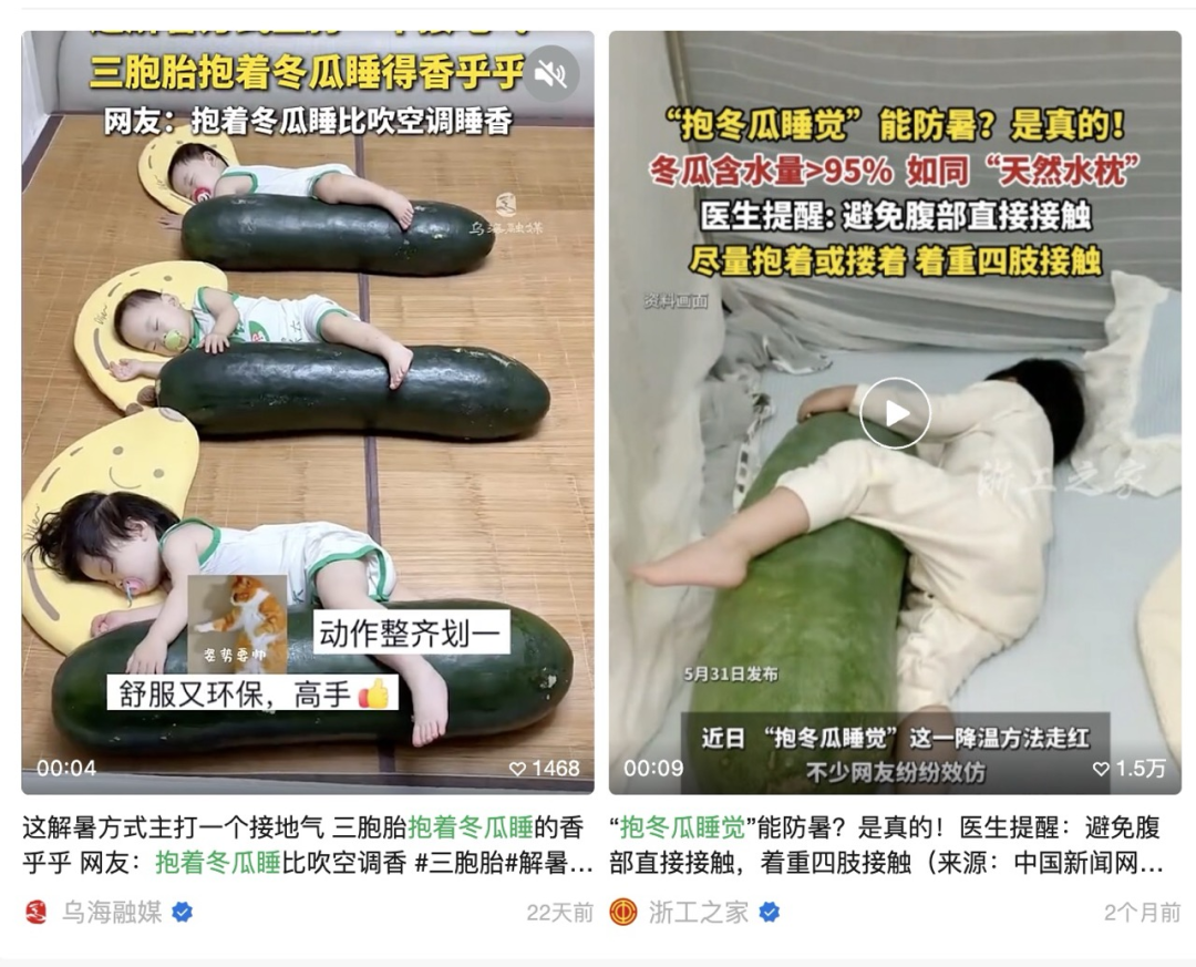 China’s Winter Melon Cooling Hack ： Does Sleeping with One Work?