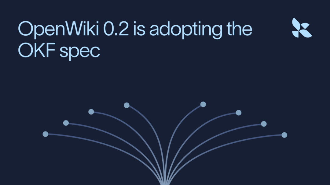 OpenWiki 0.2 接入 OKF，检索省时又省 token