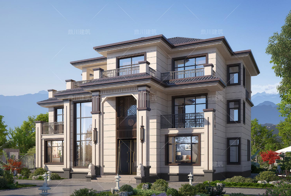 5款农村别墅外观大气精致合理实用给家人舒适居家体验