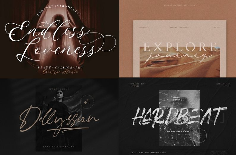 2022正在流行的9个字体设计趋势!(图21)