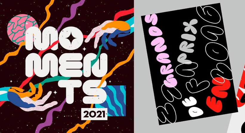 2022正在流行的9个字体设计趋势!(图31)