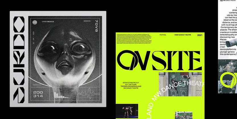 2022正在流行的9个字体设计趋势!(图17)