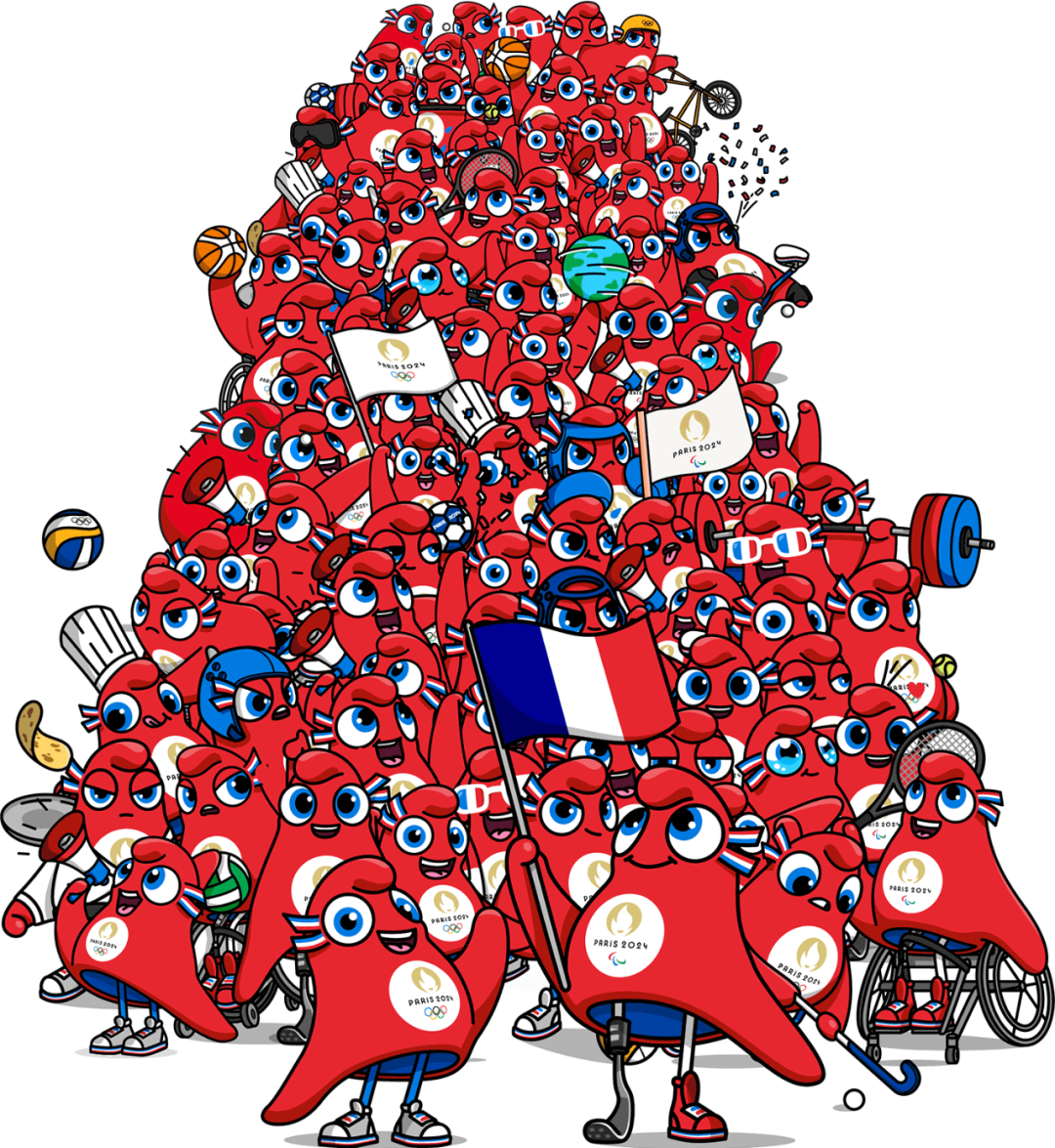 2024巴黎奥运吉祥物亮相，自由之帽化身「弗里吉」！(图16)