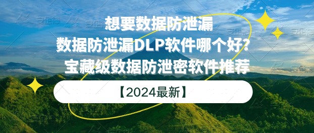 想要数据防泄漏|数据防泄漏DLP软件哪个好？宝藏级数据防泄密软件推荐(图4)