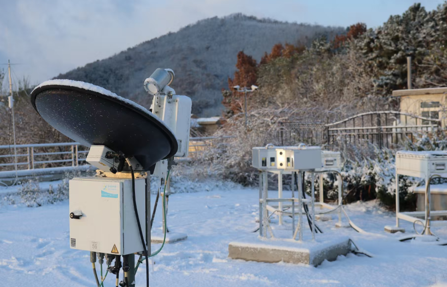 助力降雪观测-莱比信气象设备和技术人员助力国内冷流雪观测实验
