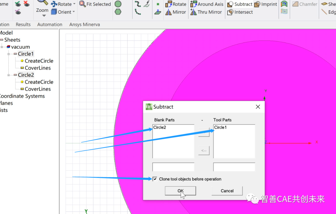 手摸手教你入门ansys maxwell | 铜线电场分布的图14