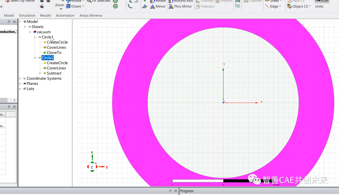 手摸手教你入门ansys maxwell | 铜线电场分布的图15