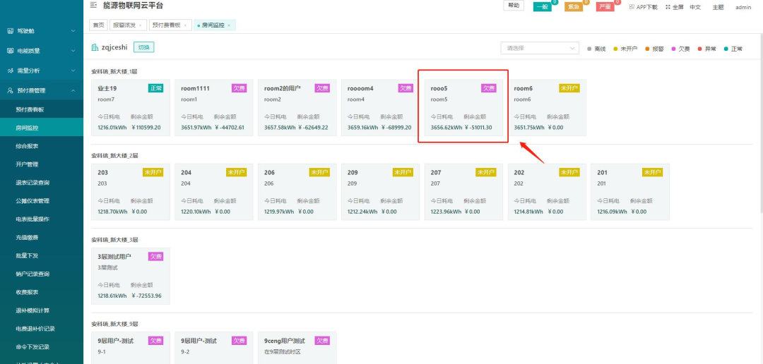 高校宿舍用電管理