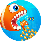 大鱼吃小鱼疯狂吞食