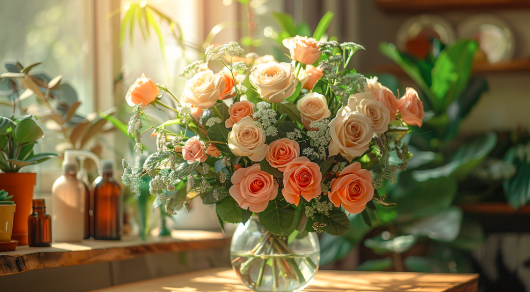 当天竺葵遇上玫瑰到底怎么选一次揭密聪明选择