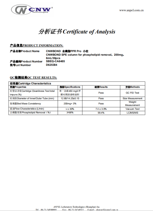 助力降本增效—CNW·SPE固相萃取產(chǎn)品活動來襲