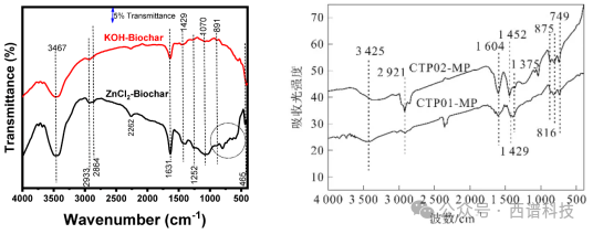 碳化材料的拉曼光谱分析