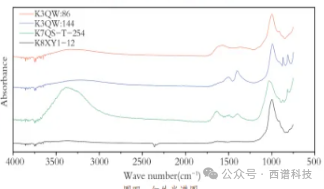 碳化材料的拉曼光谱分析