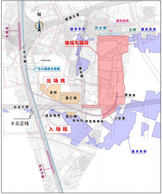 *新披露！广州地铁8号线北延段，站点曝光！