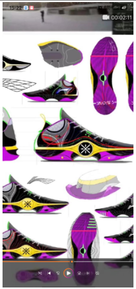 专利无效案例分享|特步无效安踏能量环跑鞋外观设计专利未果