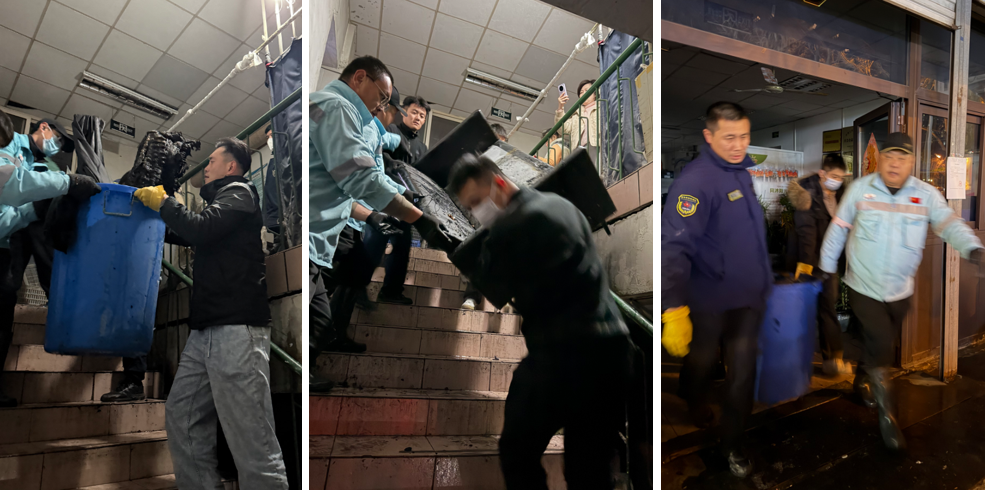 Hailiya Group Rushes to Fire Site to Carry Out Emergency Rescue 图片