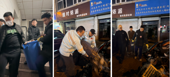 Hailiya Group Rushes to Fire Site to Carry Out Emergency Rescue 图片