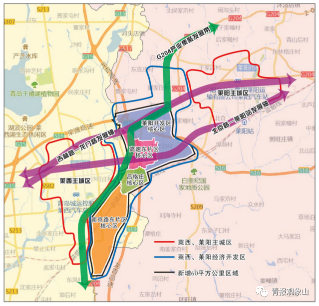 莱西地铁规划图最新版图片