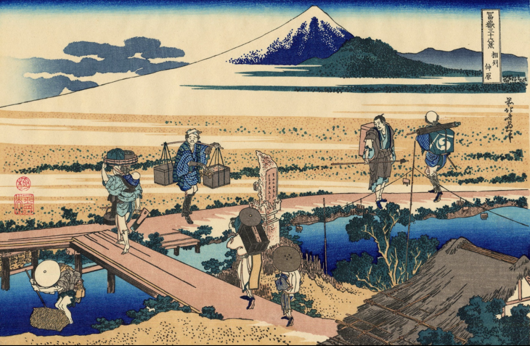 靠巨浪滔天如何席卷艺术之巅葛饰北斋浮世绘版画高清作品欣赏