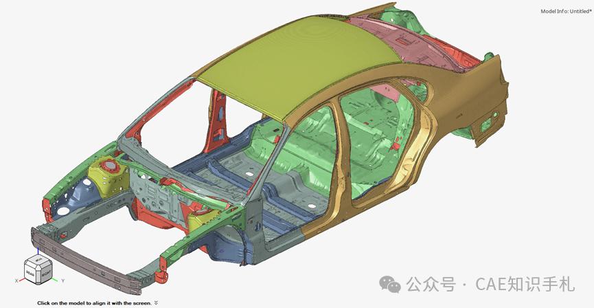 005. 【案例】詳解——基于HyperWorks + Ls-Dyna白車身自由模態分析的圖1