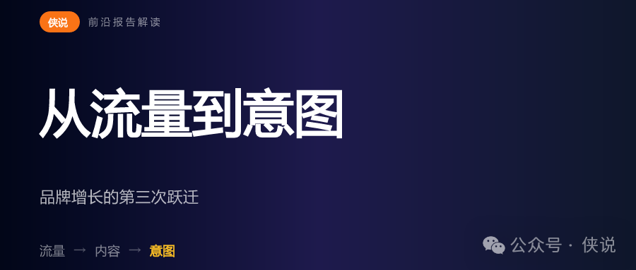 从流量到意图，品牌经营正在经历第三次跃迁