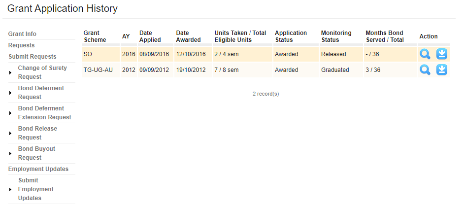 申请奖学金的新加坡留学生毕业后如何履行相应的服务期？