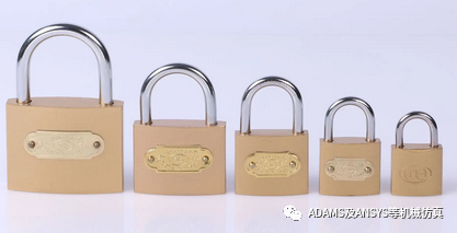 ADAMS开锁过程仿真的图4