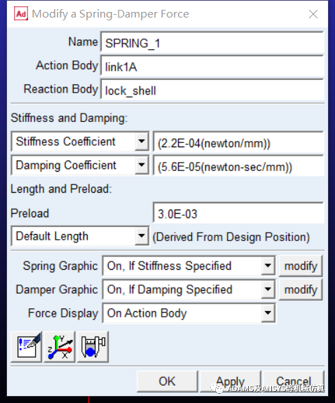 ADAMS开锁过程仿真的图9