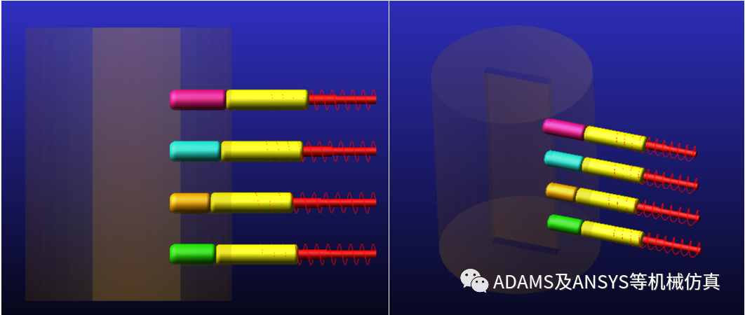 ADAMS开锁过程仿真的图10