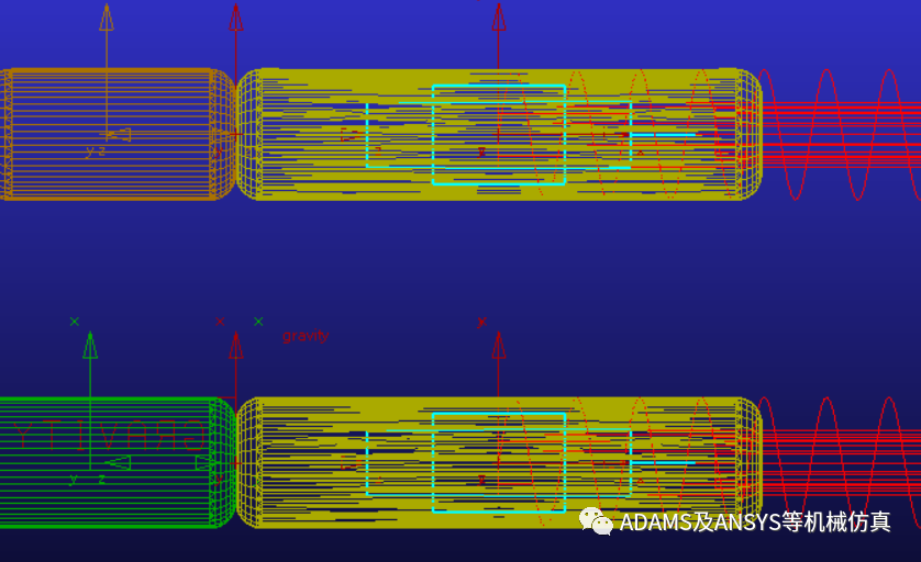 ADAMS开锁过程仿真的图8