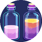 瓶子游戏颜色倒水