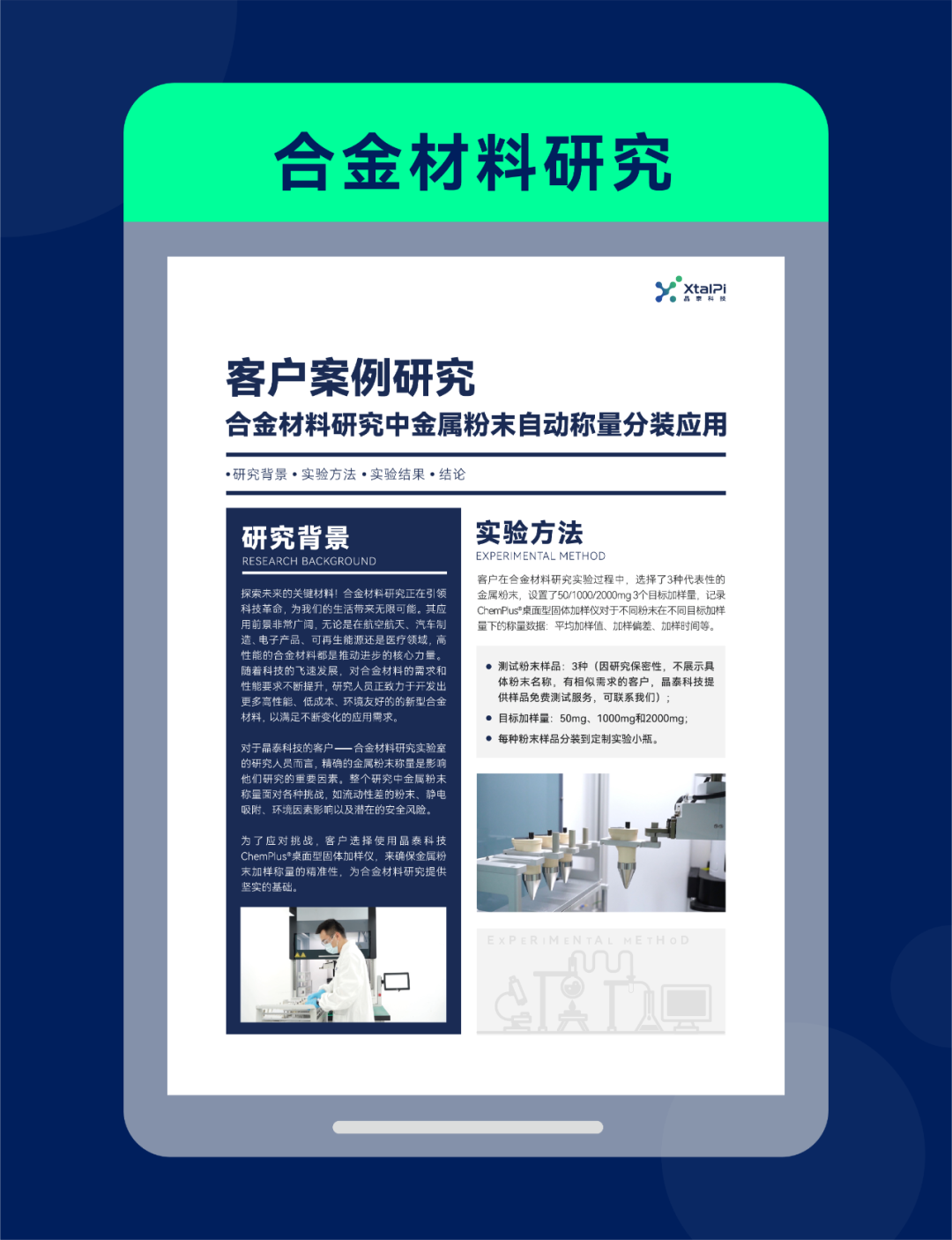 ChemPlus®桌麵型固體加樣儀，全自動固體加樣稱量解決方案
