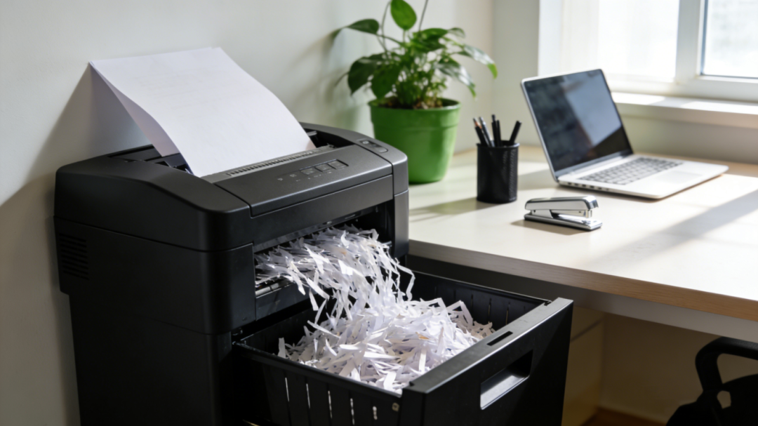 安全部提醒“办公室碎纸机shredder”泄密，看看它有多强大！