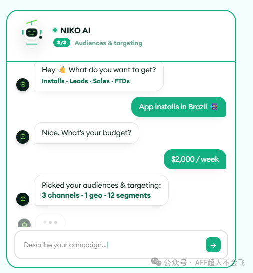 Propellerads NIKO AI 3。0上线 跨广告格式创建Campaign 响应更快
