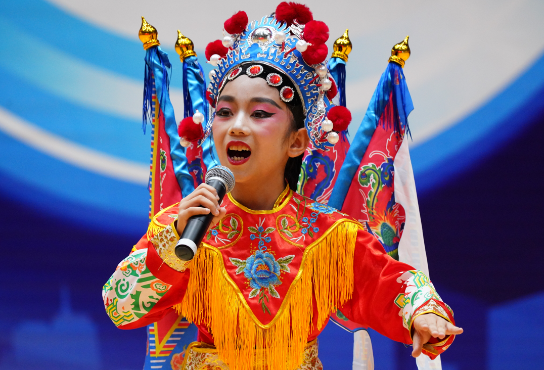 我最ok才艺大比拼分出胜负两名选手代表始兴去韶关pk