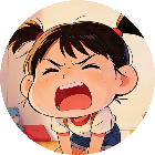 小女孩不哭