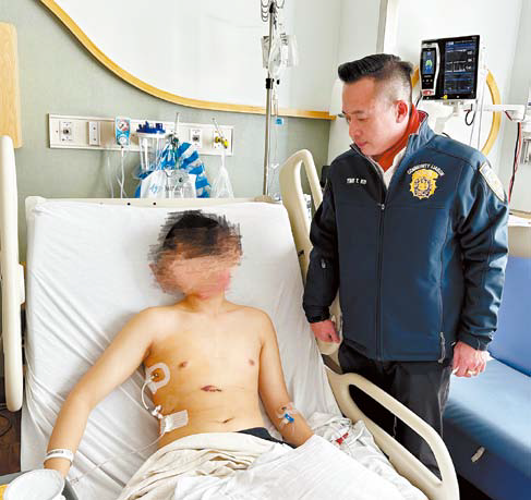 发小”变脸“，14岁华裔学生家门口遭同学围殴，捅伤肺部（组图） - 2