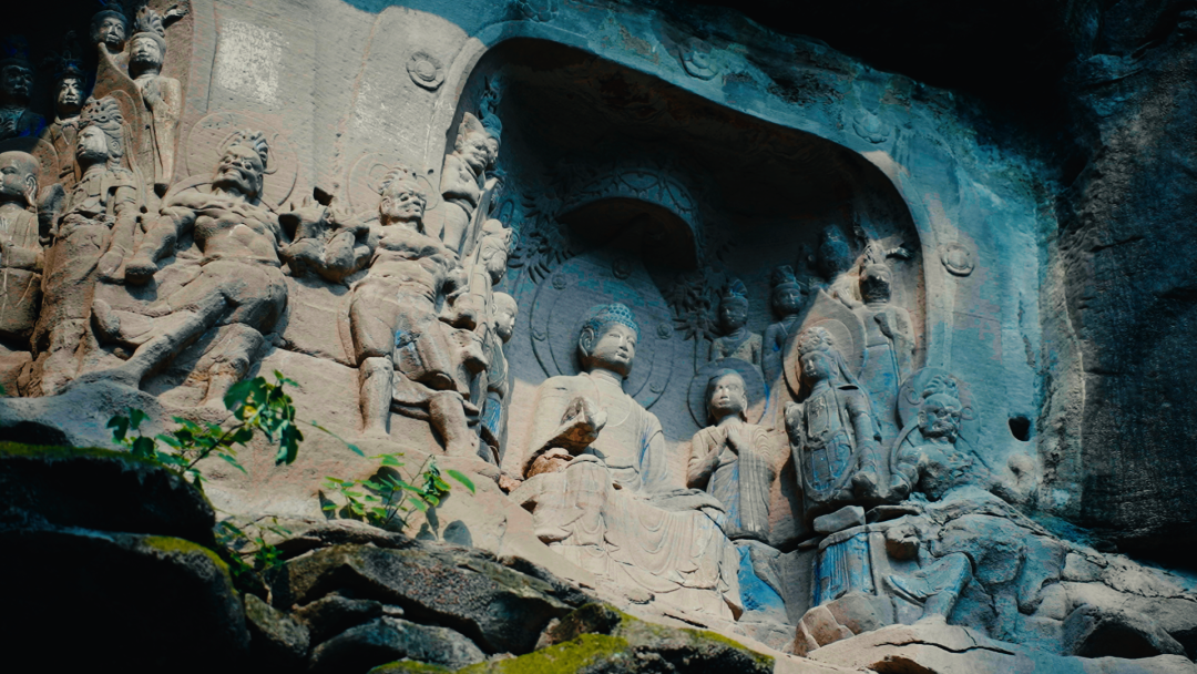 上汽大众途观车主周春带你品鉴安岳石刻,领略普州古韵