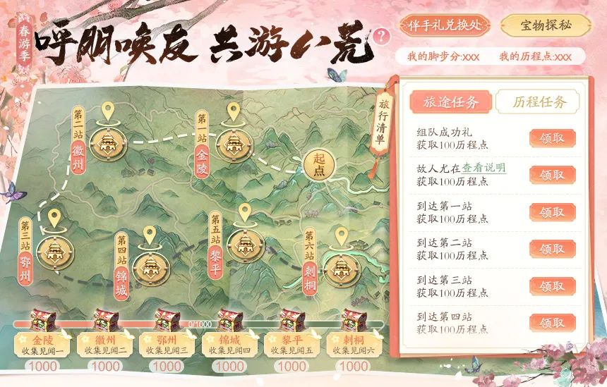 春季福利活动'八荒旅行团