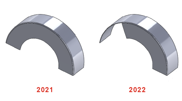 鈑金展開更自由了？！| SOLIDWORKS 2022 新功能揭秘的圖2