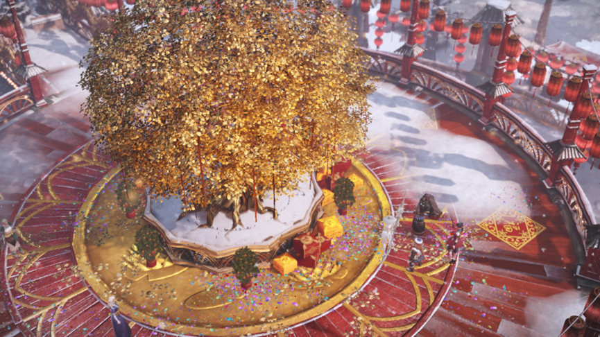 点亮全世界最大红灯笼，蚂蚁特权/海鲨特权与全球玩家共贺春节插图5