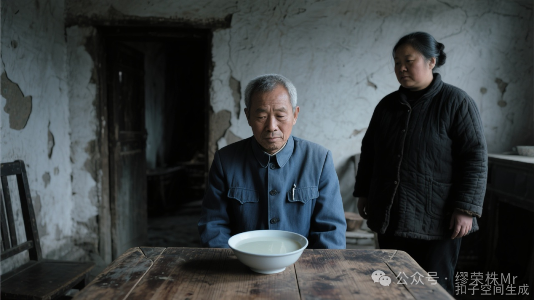朱老板在大儿子家喝稀粥